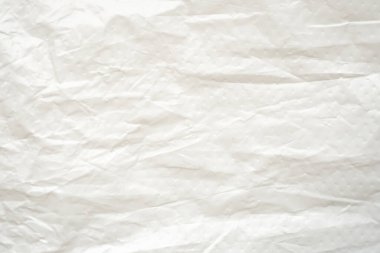 Beyaz plastik torba dokusu arkaplanı