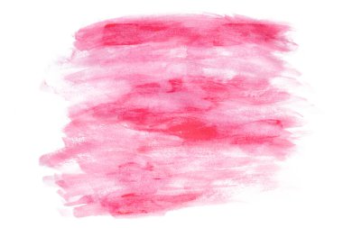 Beyaz kağıt arkaplan dokusunda soyut renkli suluboya boya