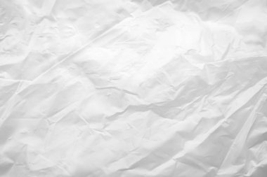Beyaz plastik torba dokusu arkaplanı