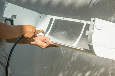 Su püskürtme ile klima temizleme hizmeti