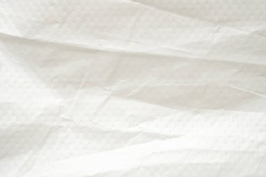 Beyaz plastik torba dokusu arkaplanı