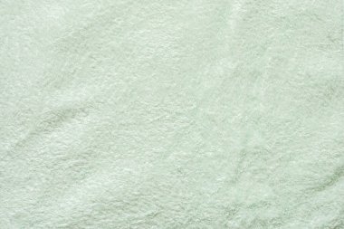 Yeşil kabarık havlu yumuşak doku arkaplanı