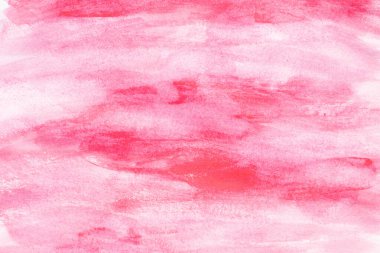 Soyut kırmızı suluboya boya kağıt arkaplan dokusu