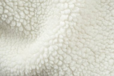 Yün peluş kürk kumaş dokusu arkaplanı