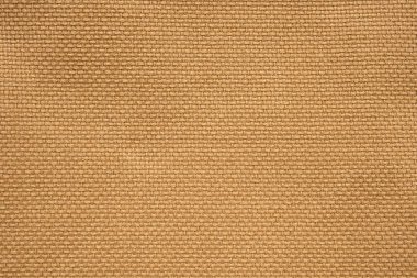 Kahverengi keten kumaş kumaş dokusu arkaplanı