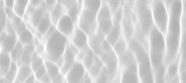 Abstract white transparent water shadow surface texture natural ripple background clipart