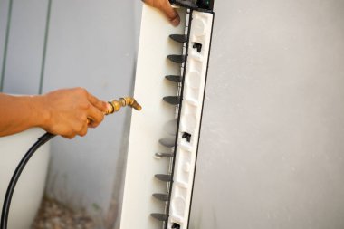 Su püskürtme ile klima temizleme hizmeti