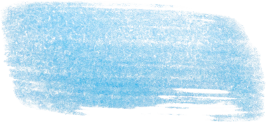 Mavi fırça darbesi beyaz arkaplanda izole edildi