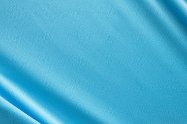 Mavi spor giysileri futbol gömleği forma dokusu