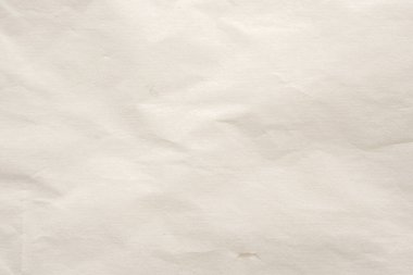 Abstract white crumpled and creased recycle paper texture background