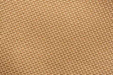Kahverengi keten kumaş kumaş dokusu arkaplanı