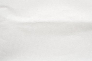Abstract white crumpled and creased recycle paper texture background