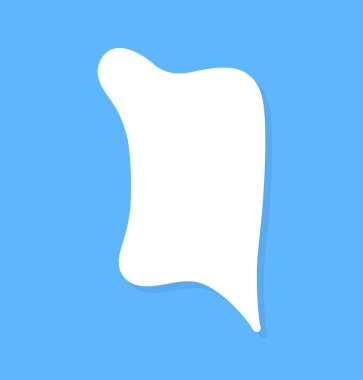 Konuşma balonları vektör ögesi, metin balonu, vektör simgesi.