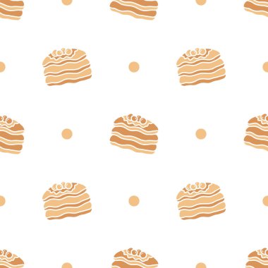 Pankek karikatürünün kusursuz desenleri.