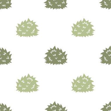 Çizgi filmlerdeki şirin çalılar kusursuz desenler..