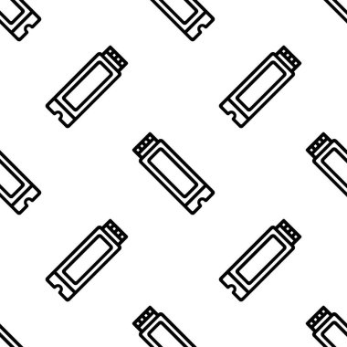 Çizgi film katı hal sürücüsünü pürüzsüz desen ile karala.