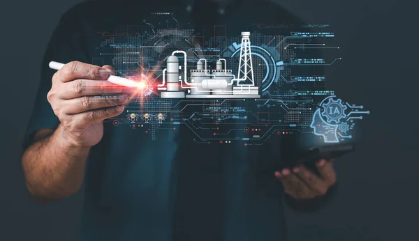 Dijital Dönüşüm, Endüstriyel IOT insanların Upskill Reskill 'e teknolojisidir. Küresel siber ağ kavramına Ai bağlantısı otomasyonu. Gelecekteki teknoloji tüm işleri 4.0, IIOT destekleyebilir.