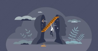 Varoluşçuluk, hayatı aramak için felsefi bir arayıştır. Varoluşsal iç düşünceler anlam ve amaç illüstrasyonunun özünü anlamaya çalışır. Psikolojik meditasyon.