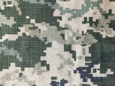Ukrayna ordusunun askerleri için kamuflaj, piksel tasarımı, arka plan uzayı
