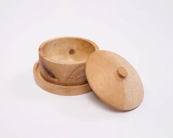 bowl made of wood crafts. Aesthetic wooden bowls are perfect for serving with soup. remaining unused pieces of wood so that they become more useful items and have a high selling value.