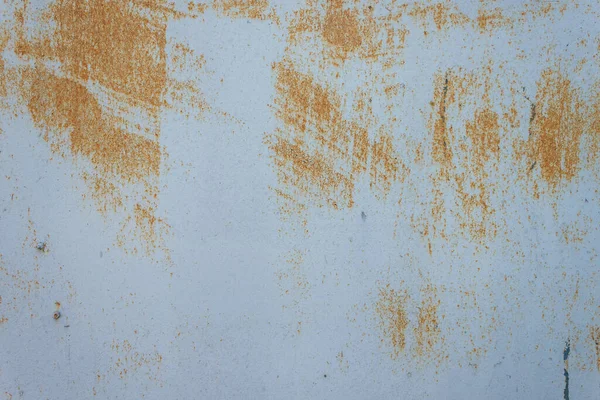 Texture Rust Old Painted Rust Metal Surface Background Close — Fotografia de Stock