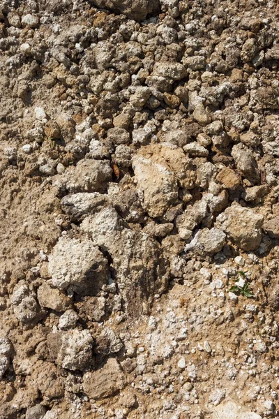 Почвенная Поверхность Клэй Песок Текстура Крупный План — стоковое фото