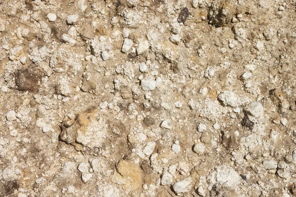 Superficie Del Suolo Argilla Sabbia Texture Primo Piano — Foto Stock