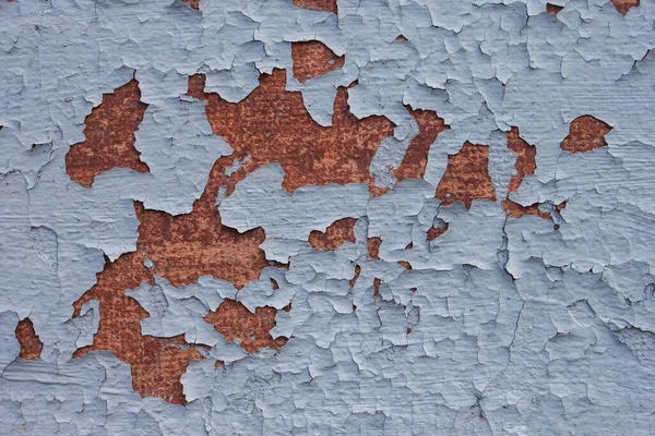 Сіра Стара Фарба Очищає Фасад Стіни — стокове фото