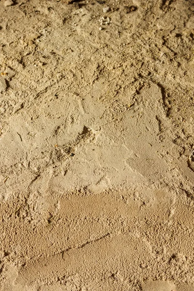 Yüzey Kabaca Çimento Harcı Ile Dekore Edilmiştir Doku Yakın Plan — Stok fotoğraf