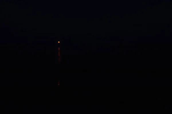 Pleine Lune Sur Mer Noire — Photo
