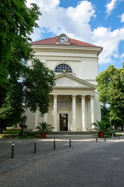 Εκκλησία Της Αναστάσεως Στο Slavkov Austerlitz Τσεχική Δημοκρατία — Φωτογραφία Αρχείου
