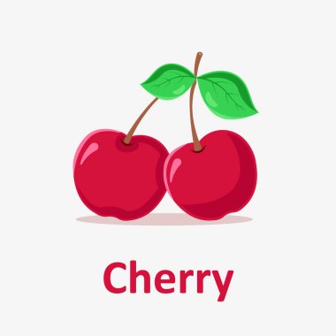 Çocuklar kirazlı alfabe öğreniyor.