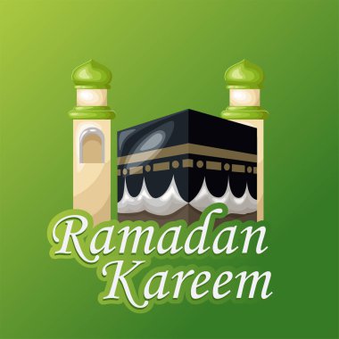 Ramazan Kareem, kutsal kabah süslemesi.