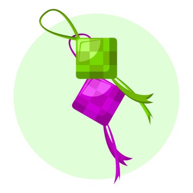 Ramazan ögesi ayarlandı, ketupat, ramazan ziyafetini karşıladı