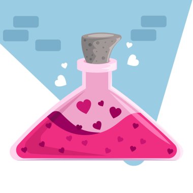 Resimlendirme sevgililer günü simgesini güzel pembe renkle ayarla,