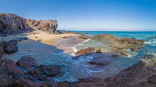 Foto Del Parque Nacional Los Ajaches Canarias Lanzarote Durante Día — Foto de Stock