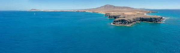 Kanarya Adası Lanzarote Daki Los Ajaches Ulusal Parkı Nın Ünlü — Stok fotoğraf