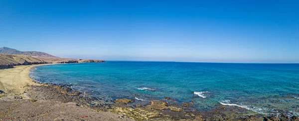 照片来自加那利岛上的Los Ajaches国家公园 当天与著名的帕帕加乔海滩在一起 — 图库照片