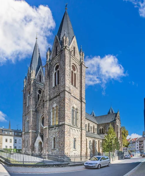 Imagen Iglesia Ciudad Alemana Bad Duerkheim Durante Día — Foto de Stock