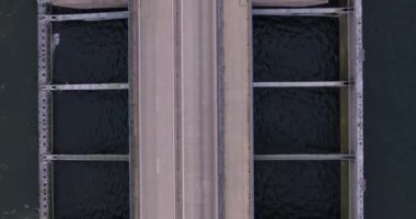 Yazın Namibya 'daki Etosha Ulusal Parkı' nda bir grup filin videosu
