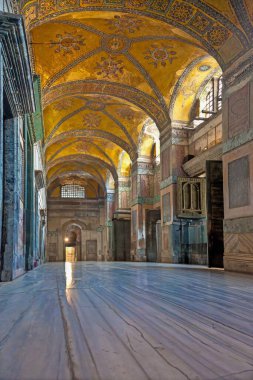 İstanbul 'daki Sultanahmed Camii' nin gündüz vakti insansız fotoğrafı