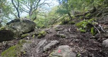 Doğa boyunca dolambaçlı yolları daraltıyor. Manzaralı çevresi ve engebeli arazisi gün boyunca dönüyor.