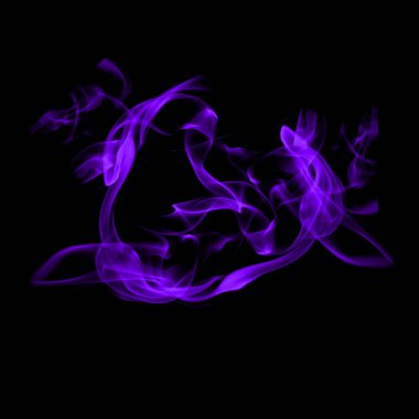 Soyut parti sisi. İzole edilmiş mavi, deniz mavisi, mor, duman bulutu. 3 boyutlu özel efektler sis bulutları beyaz arkaplan için grafik, sihirli doğum günü klibi sanatı