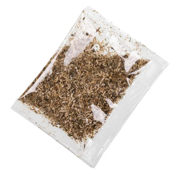 Foil Package Dried Catnip — Stock Photo, Image