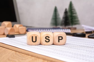 Bu USP 'nin markalaşma ve pazarlama çabalarını geliştirmeyi amaçlayan eşsiz satış önerisinin görsel bir temsili.