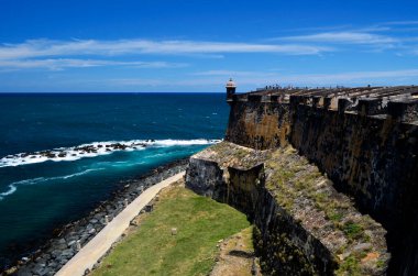 San Felipe El Morro Kalesi, San Juan Puerto Rico.