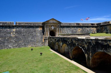 San Felipe El Morro Kalesi, San Juan Puerto Rico.