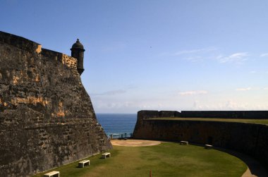 San Felipe El Morro Kalesi, San Juan Puerto Rico.