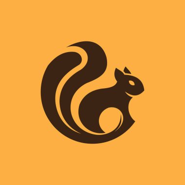 İşletmeler için Eşsiz Sincap Logosu