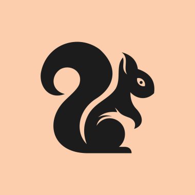 Markalar için Özel Sincap Logosu